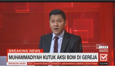 w.....a - Saad Ibrahim przewodniczący Muhammadiyah - największej w Indonezji pozarząd...