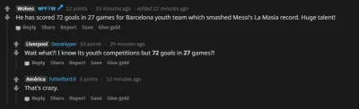 Marcinnx - >Strzelił 72 bramki w 27 meczach dla młodzieżowej drużyny Barcelony, pobij...