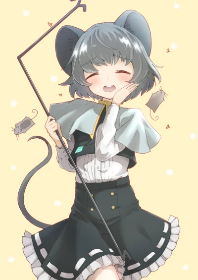 LlamaRzr - #randomanimeshit #touhou #nazrin #kemonomimi #nezumimi #blushedface
@Fuzz...