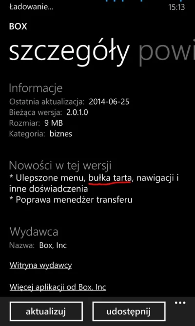 JestemFenkiem - Aktualizacje w moim telefonie poprawiają smak bułki tartej. A w wasze...