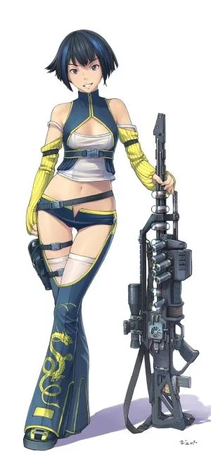 FlaszGordon - #randomanimeshit #art #girlsandguns