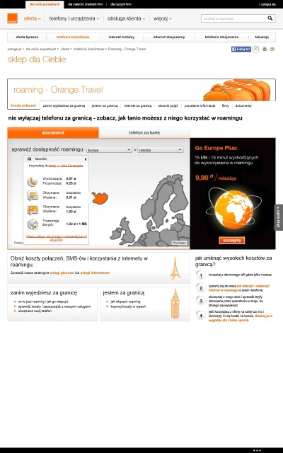 Endrius - @swrsc: i jeszcze cena w eurotaryfie (dla mnie)