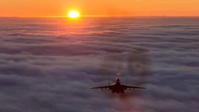 WujekRemo - Foto z Baltic Air Policing 2015, polski Mig 29 z 23 BLT z Mińska Mazowiec...