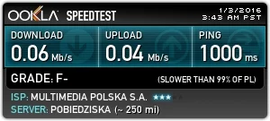 Ruby302 - To się nazywa porządny internet. Za jedyne 59zł miesięcznie.
Działa napraw...