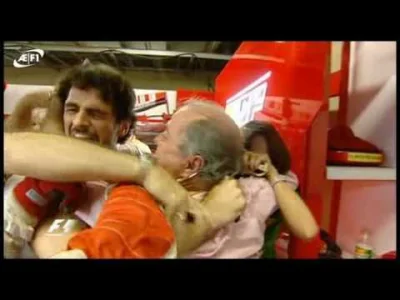 m.....k - to ta radość w Ferrari gdy Massa wjeżdża na metę i przez parę chwil jest mi...