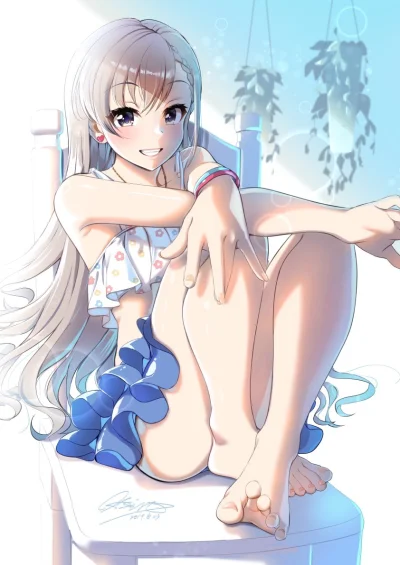 FuzzyWuzzy_ - #randomanimeshit #idolmaster #idolmastershinycolors #hayatehisakawa #bl...