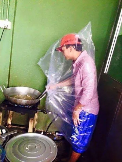 Mesk - Bezpieczeństwo i higiena pracy poziom azjata 
#gotujzwykopem #gotowanie #jedz...