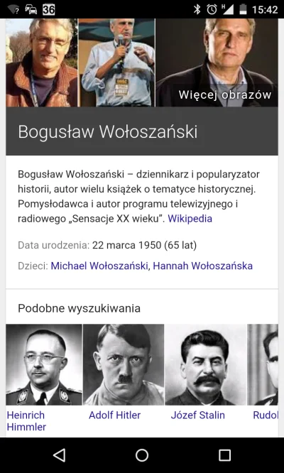 Ciasto_hirol - Google nie zapomina. #woloszanski #sensacjexxwieku