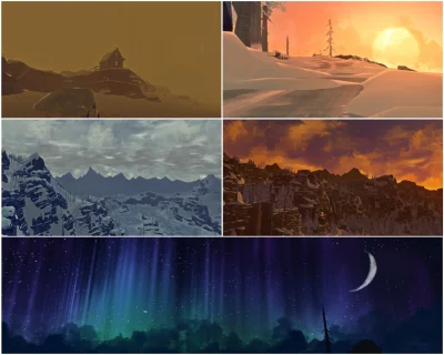 gramwmahjonga - #thelongdark 
Nie ma historii tym razem. Niech przemówią screeny z g...