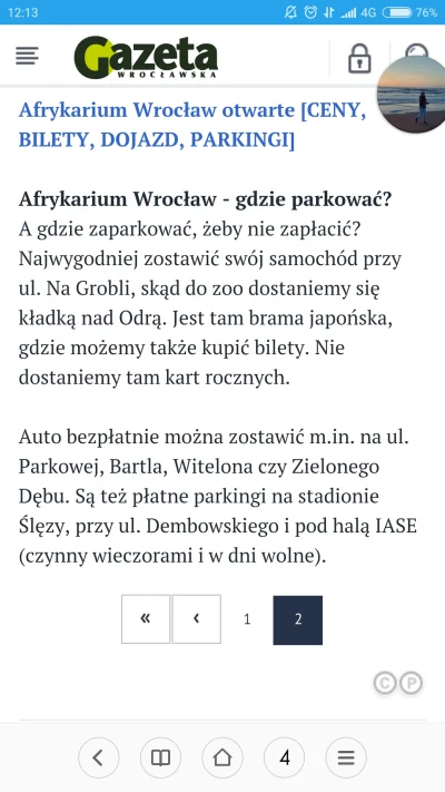 k__d - #pytanie #wroclaw #afrykarium #parking

Hej, mireczki z Wrocławia! Wybieram ...