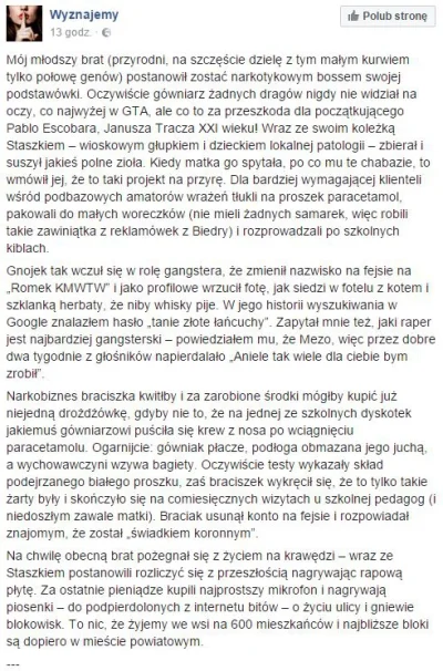 Iudex - Co to #narcos robi z gówniakami xD

#heheszki raczej #pasta #patologiazmias...