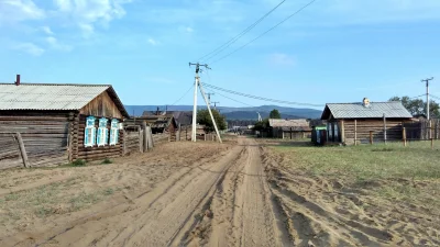 jash - Chużir, to największa wioska na wyspie Olchon, na środkowym Bajkale, założona ...