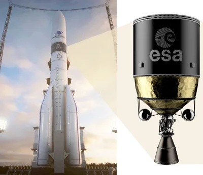 strabcioo - W ramach programu Ariane 6 Evolution, Europejska Agencja Kosmiczna zlecił...