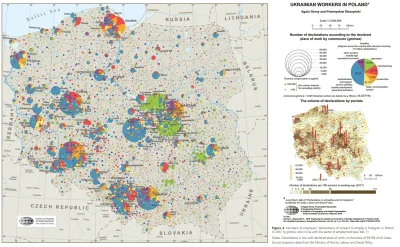 jmuhha - Ciekawa mapa ukazująca rozkład ukraińskich pracowników w Polsce

#kalkazre...