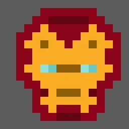 K4rpik - #ironman #marvel #pixelart #karpixel #tworczoscwlasna