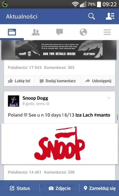 nic1 - Oficjalny fanpage Snoop Dogga #rap 

#polska #solidarnosc