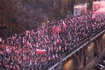 SzybkiPociskAkacza - Marsz Niepodległości 2019. Normalni ludzie plusują. Ludzie z uro...