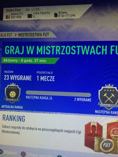 gunwo123 - #fut #fifa19 Drugi raz udało mi sie wbić elite, po bardzo słabym początku ...