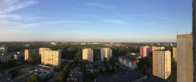 spawn_01 - @szyy: widok na centrum i w oddali Czeladz , Będzin i Sosnowiec robione pr...