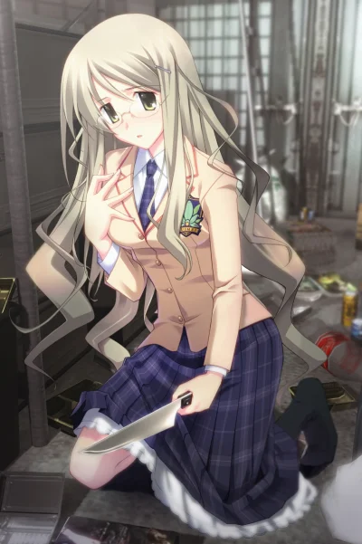 M.....r - #randomanimeshit #yandere #meganekko #chaoshead #yuakusunoki #matsuoyukihir...