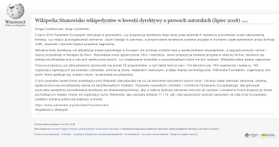 Freakz - Szkoda jeśli wikipedia miałaby zniknąć.
#wikipedia #acta2 #art13 #saveyouri...