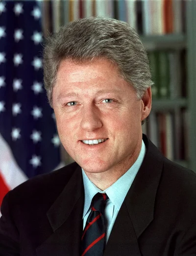 Wariner - Czterdziesty Drugi Prezydent USA – Bill Clinton
Ur. 19 sierpnia 1946 w Hop...