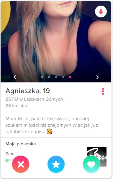 K.....r - Kwiat młodzieży proszę państwa #tinder ( ͡°( ͡° ͜ʖ( ͡° ͜ʖ ͡°)ʖ ͡°) ͡°)