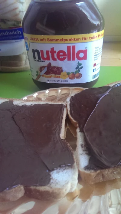 wojna - #dziendobry #śniadanie #nutella #takasytuacja