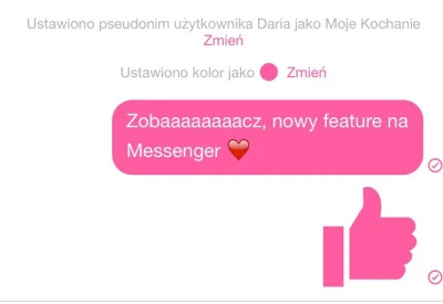 Swiatek7 - Od dawna jest ta opcja? xD
#facebook #messenger #it #probably #slowpoke #i...