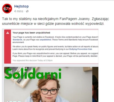 aleve97 - widzieliście>? ktoś przyznał się że fanpage Joanny był trollingiem.
https:...