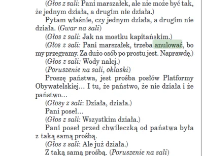 SayWhat - Sama wypowiedź która spowodowała tą afere jest nawet w sprawozdaniu stenogr...