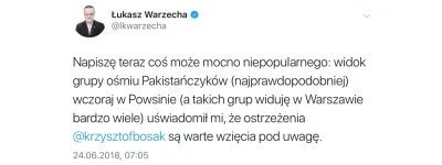 LiberalniDemokraci - WPROWADZAMY STAN WYJĄTKOWY - 8 PAKISTAŃCZYKÓW ZAJĘŁO POWSIN SPAC...