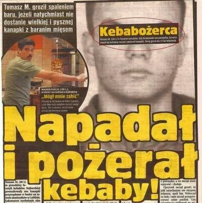 The_Pelek - #naglowkigrozy #kebab ##!$%@?