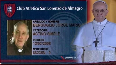 DyrektorInternetu - Nawet papież jest fanem San Lorenzo :D