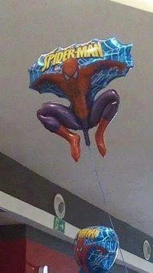 mieszalniapasz - #heheszki #humorobrazkowy #spiderman #balon #jpg