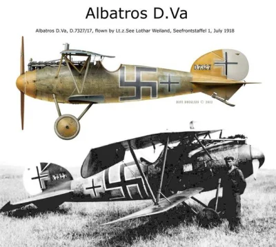 anymous_ - Jak widać swastyka była przez tego pilota wykorzystywana w I wojnie świato...