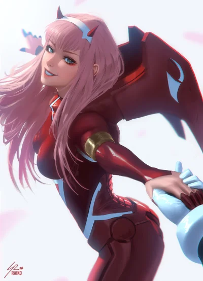 bakayarou - #randomanimeshit #darlinginthefranxx #zerotwo #codziennazerotwo #animeart...