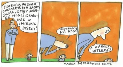 N.....e - #raczkowski #humorobrazkowy #hitler #dzieciwiedzalepiej