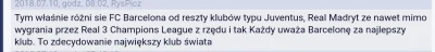 Havanamananama - Tym właśnie różni sie #fcbarcelona od reszty klubów typu Juventus , ...