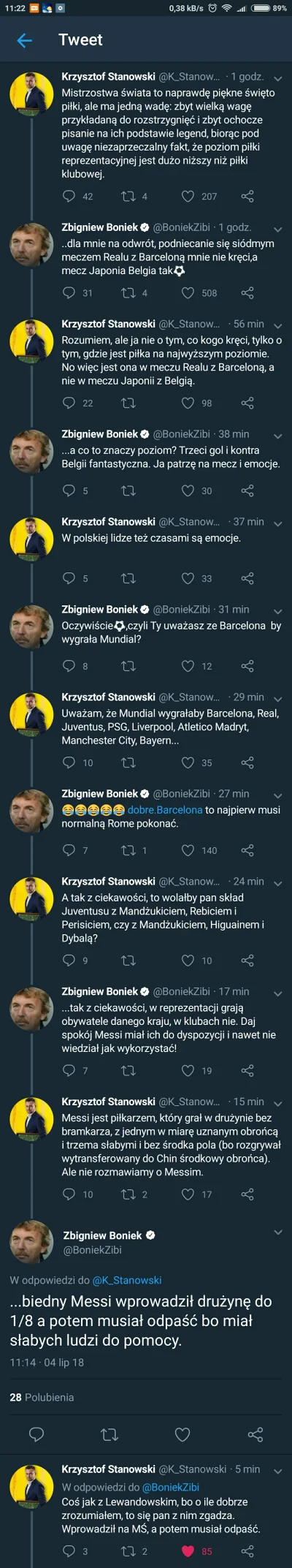 TymRazemNieBedeBordo - Gownoburza z rana jak śmietana 

Stanowski vs Boniek 

 #pilka...