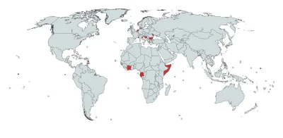 Zozol356 - Kraje z których powierzchnia jest liczbą pierwszą 
#mapy #ciekawostki
