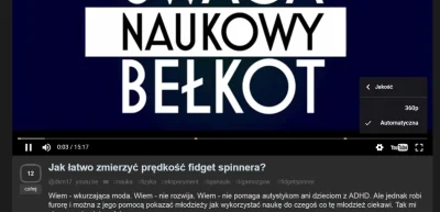 WuDwaKa - > Wiem - wkurzająca moda.
@dkm17: No ale tym 360p to jeszcze dowaliłeś xD