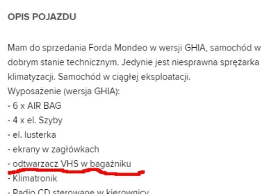 BobekNierobek - #motoryzacja #ford

Ciekawe wyposażenie ( ͡º ͜ʖ͡º) Może warto kupić...