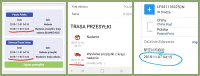 michaljed - Dziwna sprawa z paczką z #aliexpress. Tracking poczty polskiej i @AliPacz...