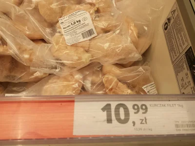 sayeret - Szybko pomocy!

W Tesco jest mrożony filet z kury po 11PLN za kilo? Chce wz...