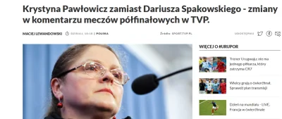 Clear - Jacek Kurski powiedział dość - liczna krytyka Szpakowskiego jako komentatora ...