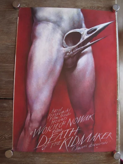 WezelGordyjski - Śmierć dziecioroba z 1990 roku.


#polskaszkolaplakatu 
#plakaty...