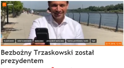 saakaszi - BEZBOŻNY TRZASKOWSKI ZOSTAŁ PREZYDENTEM:
 Trzaskowski, który nie posłał sw...