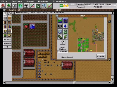 prostozewsi - Szalone lata 90. W SimFarm gracz zarządza wirtualnym gospodarstwem roln...