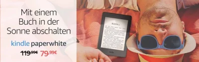 Cyfranek - Kindle Paperwhite 3 teraz o 40 EUR taniej:
http://cyfranek.booklikes.com/...